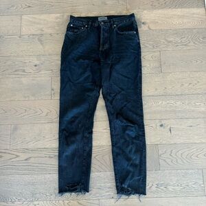 Agolde Jamie Black Jeans Sz27